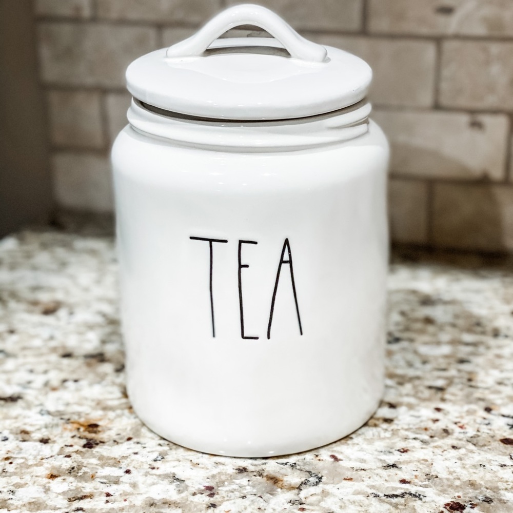 Rae Dunn Tea Canister
